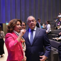 António Costa e Silva (Ministro da Economia e do Mar) e Rita Marques (Secretária de Estado do Turismo, Comércio e Serviços)